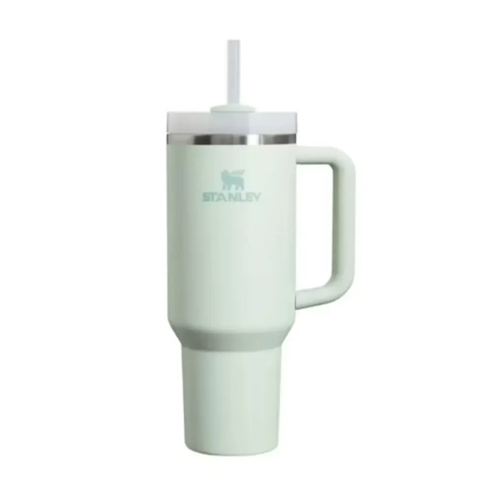 Stanley Quencher H2.0 Tumbler 40 oz Tumb Mist Insulated Cup w/ Handle New in Box - Picture 1 of 5